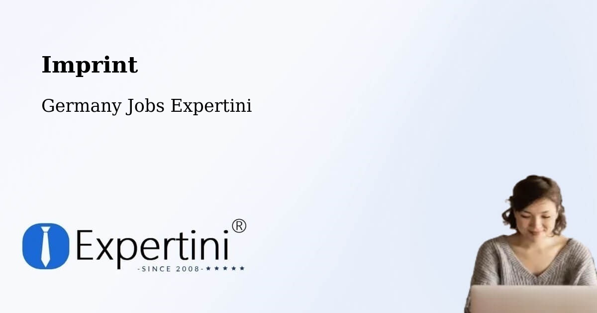 Imprint – Schwerte - Germany Jobs Expertini
