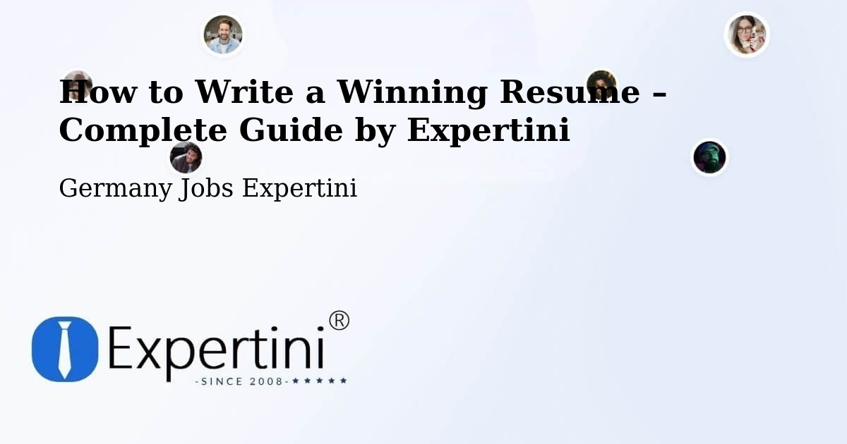 Resume Writing Guide for Job Seekers – Schwerte - Schwerte, Germany Jobs Expertini